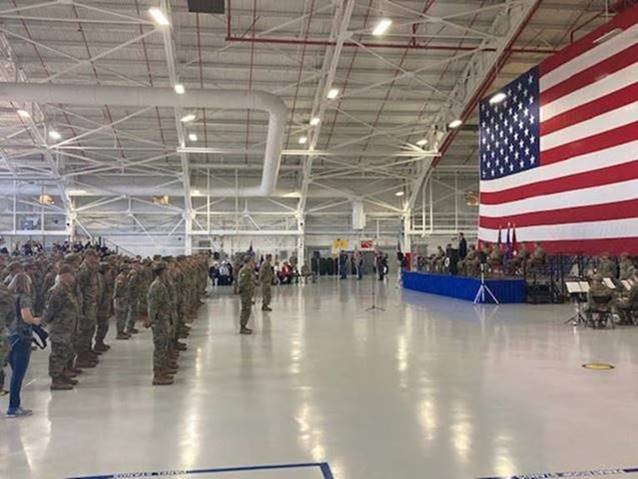 U.S. Senator Richard Blumenthal (D-CT) joined a ceremony welcoming home over 200 members of the Connecticut National Guard.